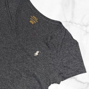 🐴 Ralph Lauren- Grey Polo, V-Neck 🐴